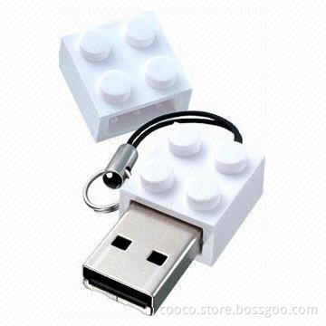 Mini USB Flash Drive with 1 to 256GB Memory Capacity and 10-year Data Retention